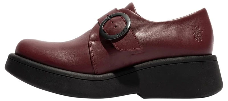 Fly London Women's MAAV157FLY Moccasin, Wine, 3 UK