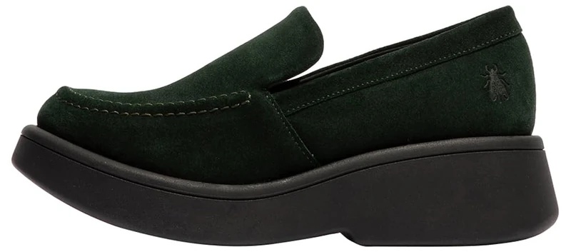 Fly London Women's MARU158FLY Loafer, Pine, 2.5 UK