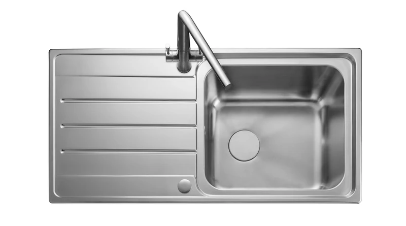 Rangemaster OAK1051/ Oakland 1000500 1.0B S/S INC.Waste Sink, Stainless