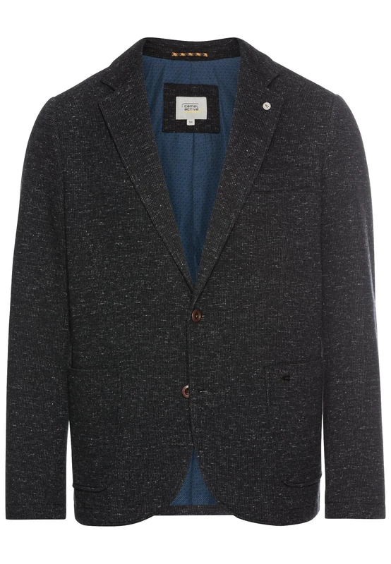 camel active Men's 442565-4i70 Blazer, Black, 56R