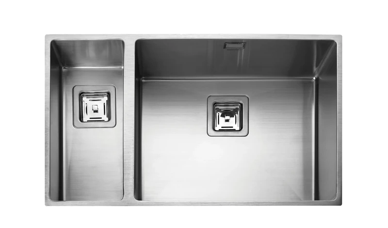 Rangemaster KUBE3416L/ Kube 560440 1.5B LHD S/S Sink, Stainless