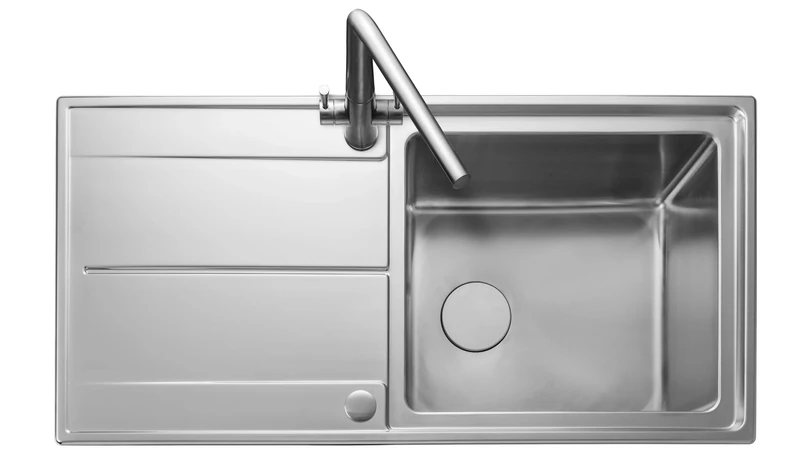 RANGEMESTER ARL1051/ Arlington 1000500 1.0B S/S INC.Waste Sink, Stainless