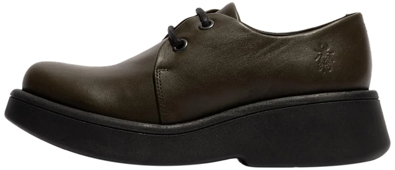 Fly London Women's MEZI156FLY Moccasin, Military, 4 UK