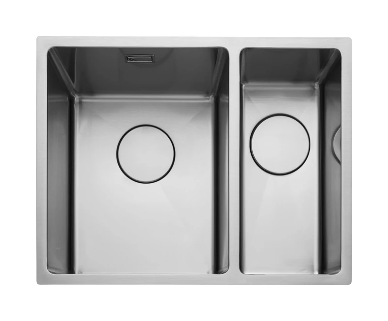 Rangemaster CBX3218R/ CUBIX 560440 1.5B RHD S/S Sink, Stainless
