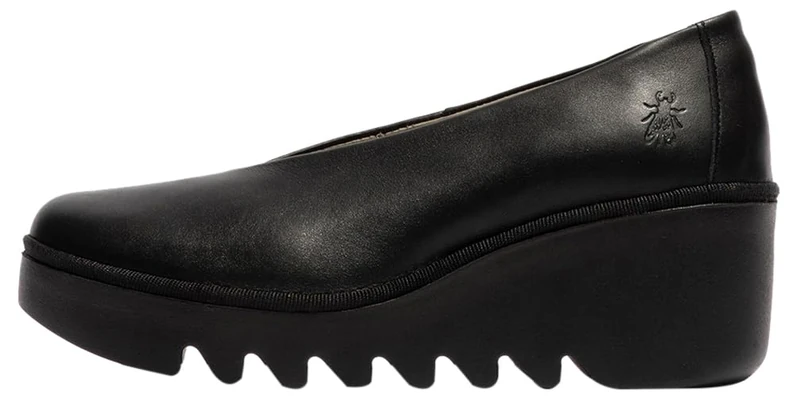 Fly London Women's BESO246FLY Loafer, Black, 8 UK