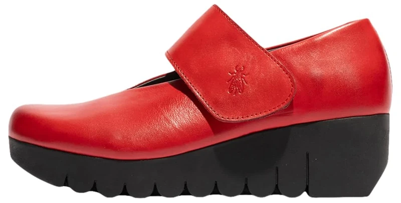 Fly London Womens Vari188fly Mary Jane Flat, Red, 7 UK