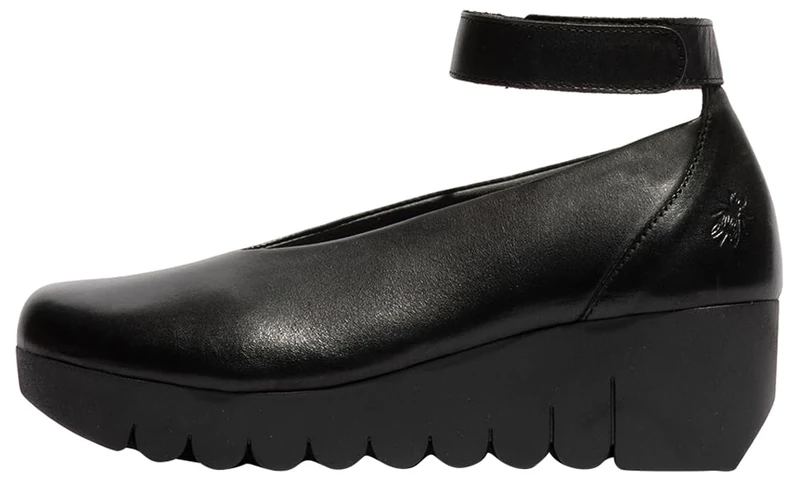 Fly London Womens Vily161fly Mary Jane Flat, Black, 5 UK