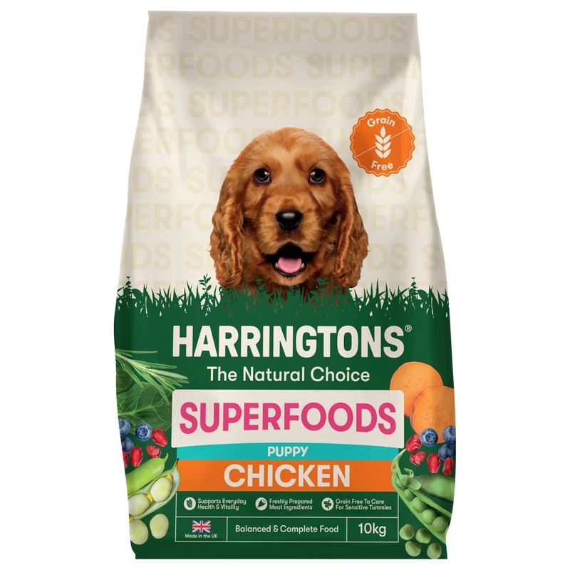 Harringtons Superfoods Dry Puppy Food Chicken with Veg 10kg