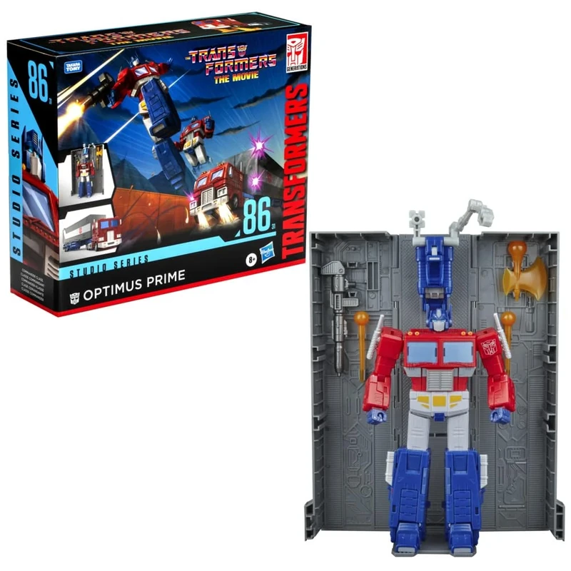 Transformers Studio Series Commander Class The The Movie 86-31 Optimus Prime 7” Action Figure