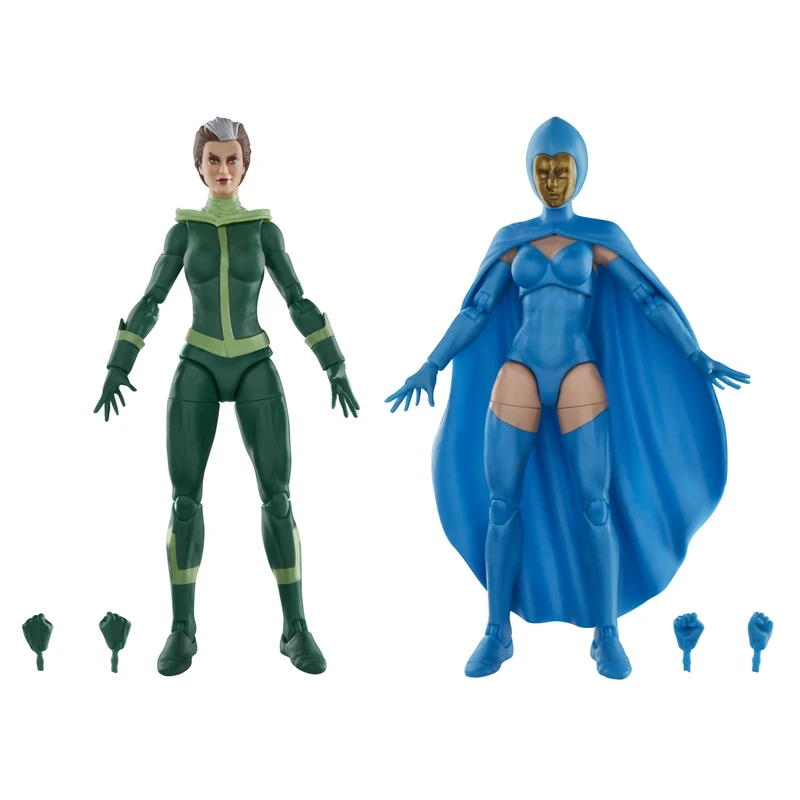 Marvel Legends Series Rogue and Destiny, X-Men Comics Collectible 6-Inch Action Figures 2-Pack (Amazon Exclusive)