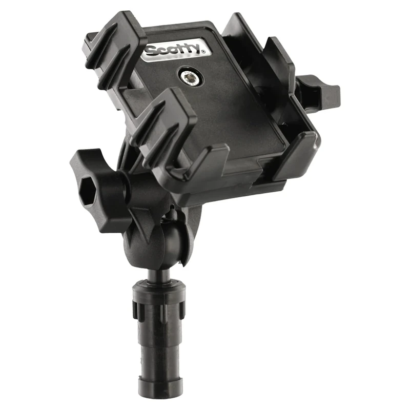 Scotty 139 Phone Holder comes with Post/Track and Rail Mounts