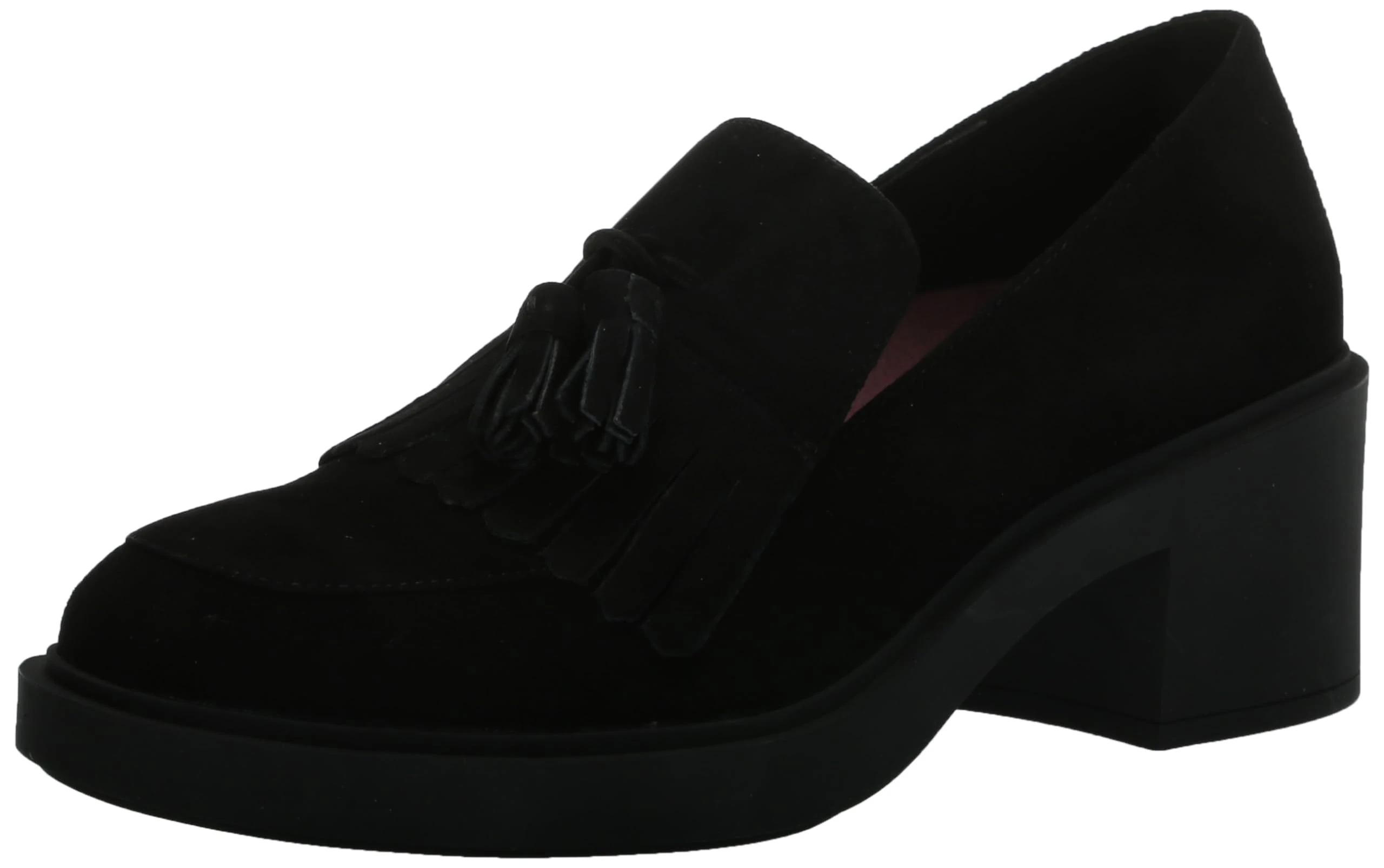 Aerosoles Women's Gibes Loafer, Black Suede, 7 UK