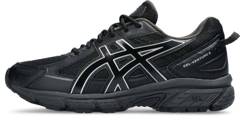 ASICS Boys Gel-Venture 6 Gs Sneaker, Black, 6 UK