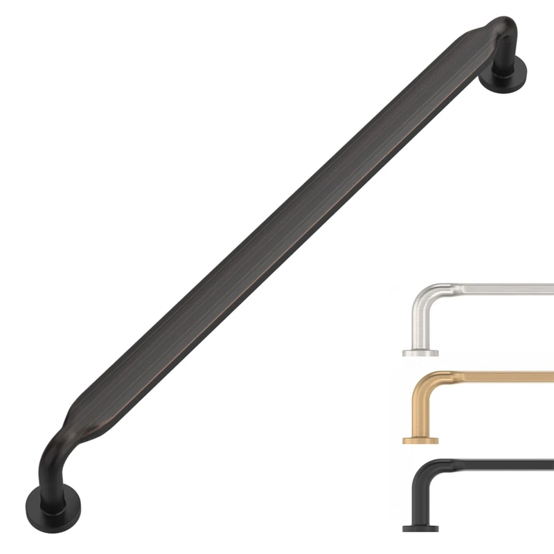 9BUILD 10 Pack Oil Rubbed Bronze Cabinet Pulls 10 Inch Kitchen Cabinet Handles Cabinet Hardware Kitchen Handles for Cabinets Cupboard Handles Bronze Kitchen Pulls Drawer Handle