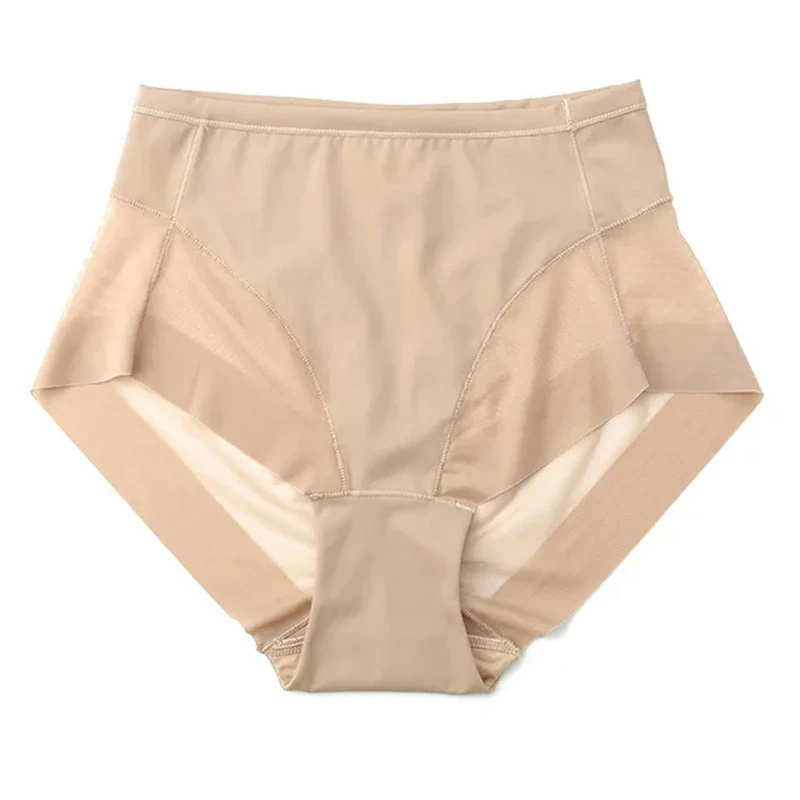 CBLdF Underwear Women Womens Slimming Panties High Waist Tummy Control Briefs Female Trainer Shaping Underpants S-Xl-Beige-L-1Pc