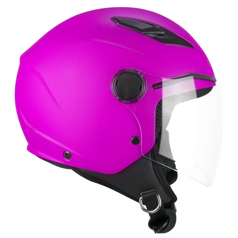 SKA-P Open Face Young Helmet, 2MHA POD Mono Matte Fuchsia, YB (47-48 cm)