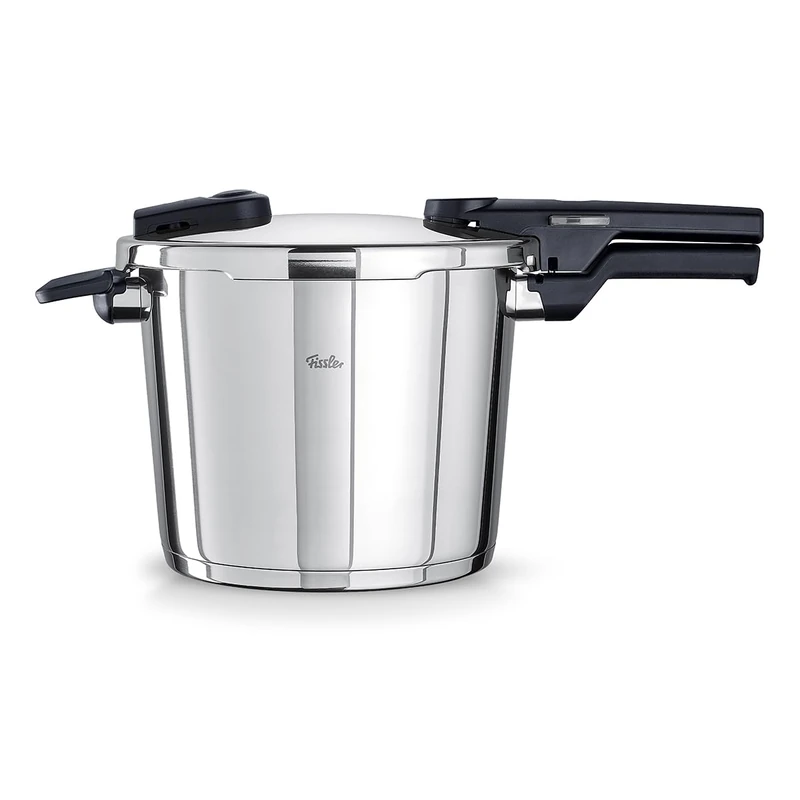 Fissler Vitaquick Pressure Cooker 6 L Diameter 22 cm Stainless Steel 2 Cooking Levels Made in Germany Induction
