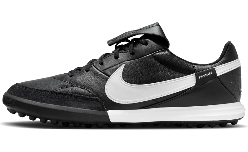 Nike Mens Premier Iii Football Shoe, Black White, 6.5 UK
