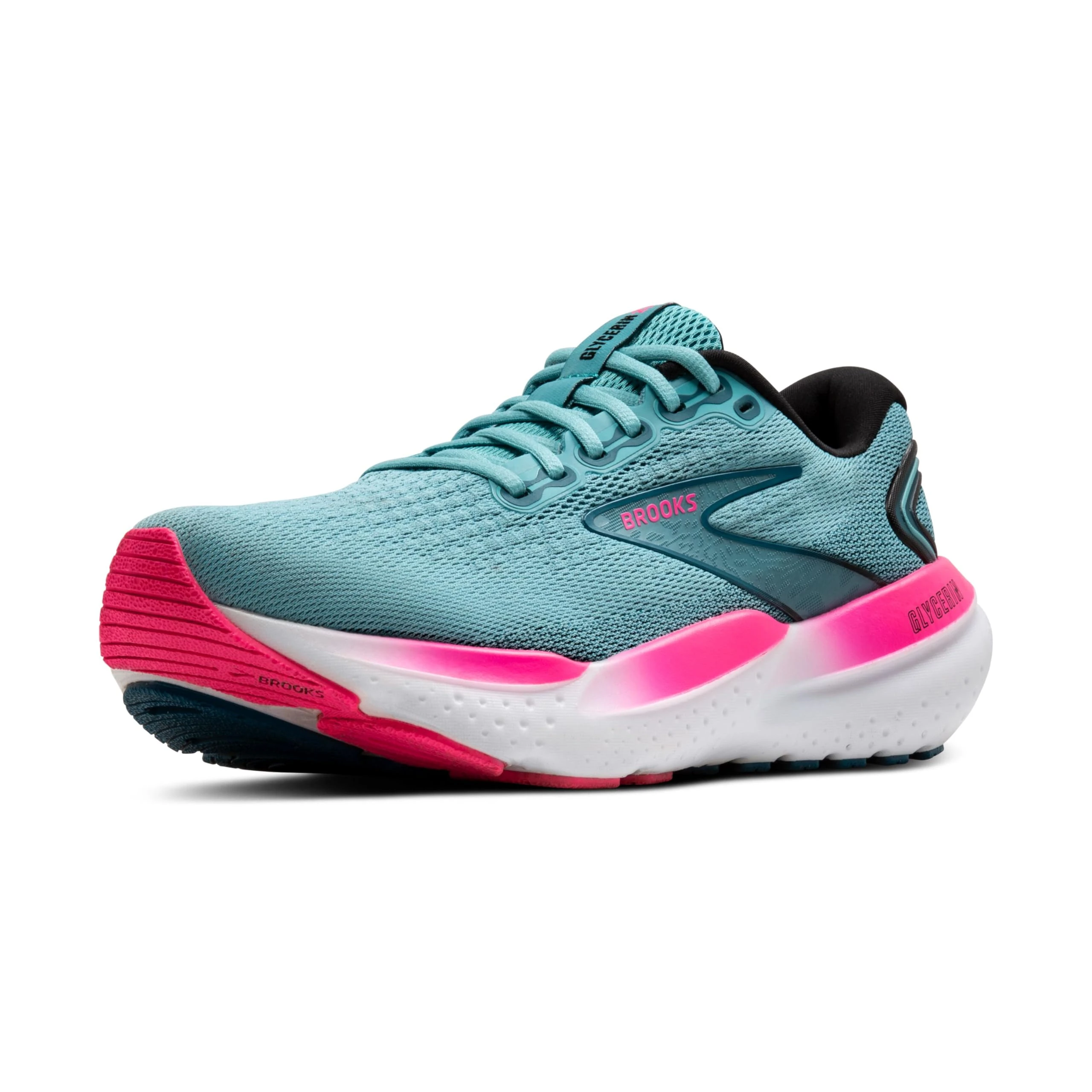 BROOKS Glycerin 21 Sneaker Moroccan Blue/Aqua/Pink 6.5