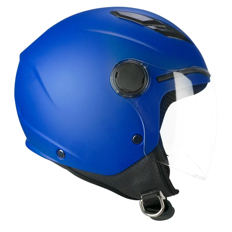 SKA-P Open Face Young Helmet, 2MHA POD Mono Matte Blue, YE (53-54 cm)