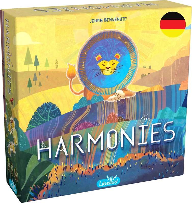 Libellud Harmonies Family Game Tile Game 1-4 Players from 10+ Years 30 Minutes German