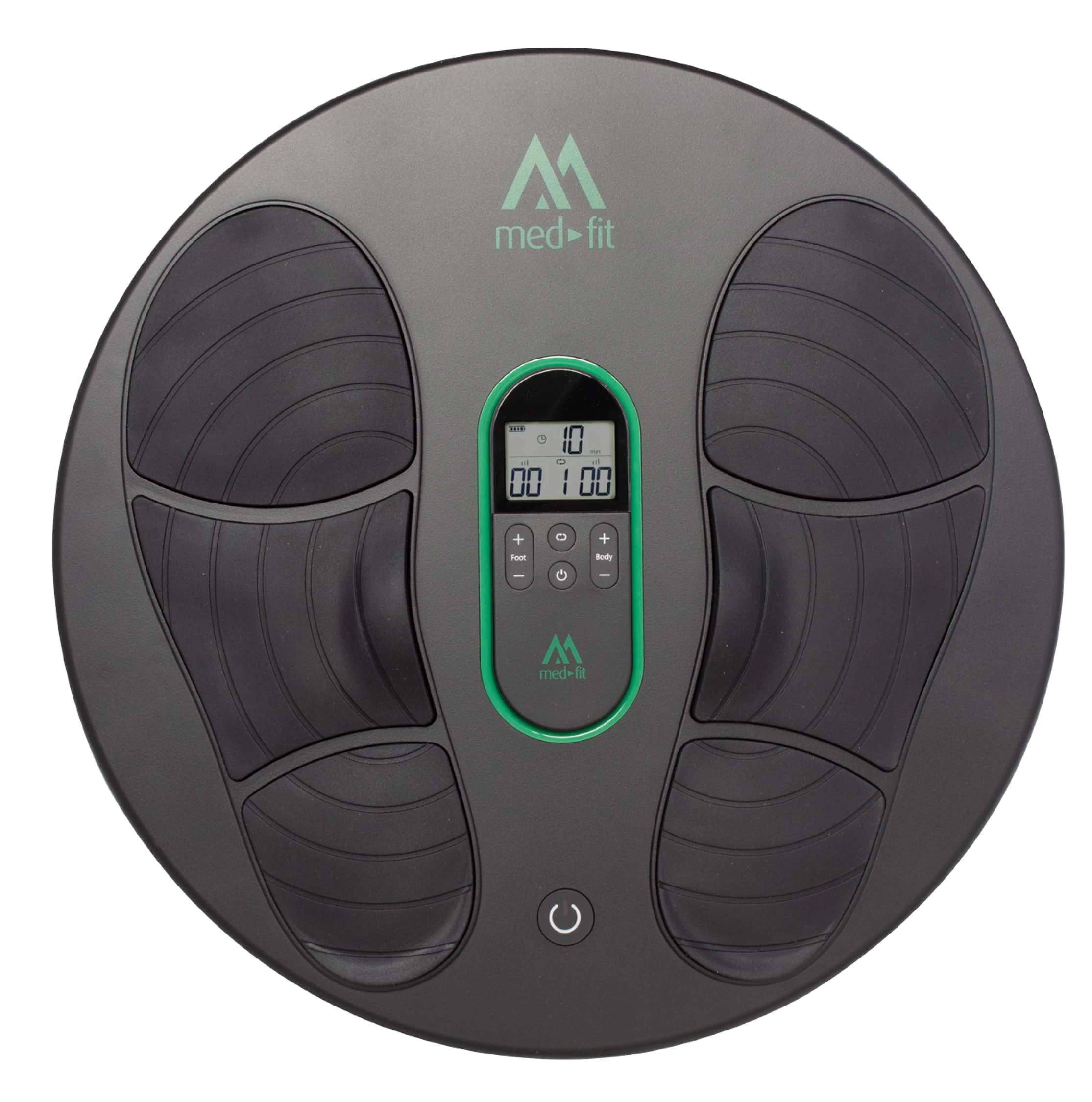 Medi-Boost Feet Knees & Legs Circulation Therapy Machine | EMS & TENS Stimulation | Soft Medical Grade Silicone Foot Pads Mould to Your Feet for Targeted Stimulation by Med-Fit UK