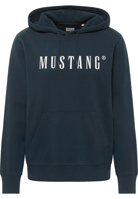 Mustang Bronson Men's Hoodie Regular Fit S - 6XL Blue Black, Carbon 4135, L