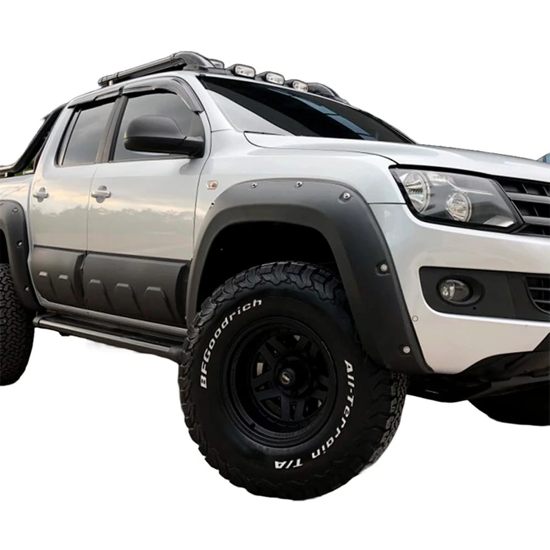 Fender extenders compatible with VW Amarok 2010 to 2016, 4 pieces with ABE T†V - Image 1