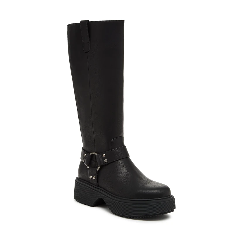 Rocket Dog Womens/Ladies Becca Platform Knee-High Boots (5 UK) (Black)