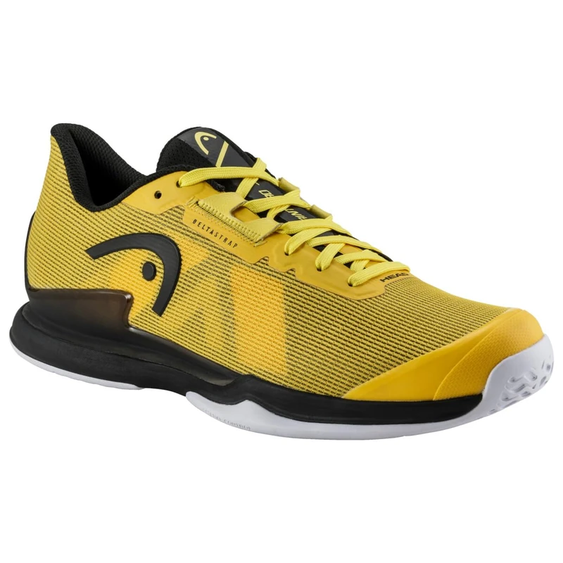 HEAD Sprint Pro 3.5 Men Tennis Shoes, Banana Black, 8.5 UK