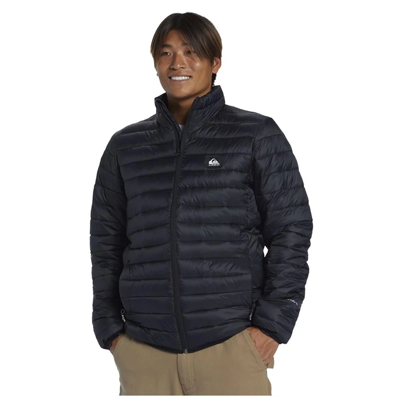 Quiksilver Men's Scaly Fz Jacket, Black, XS