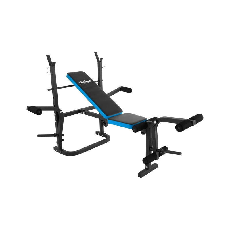 Rebel Training Bench Adjustable Multifunction with Racks Steel RBA-2007