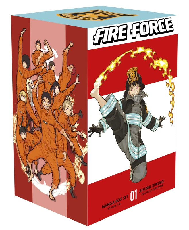 Fire Force Manga Box Set 1 (Vol. 1-6) (FIRE FORCE BOX SET)