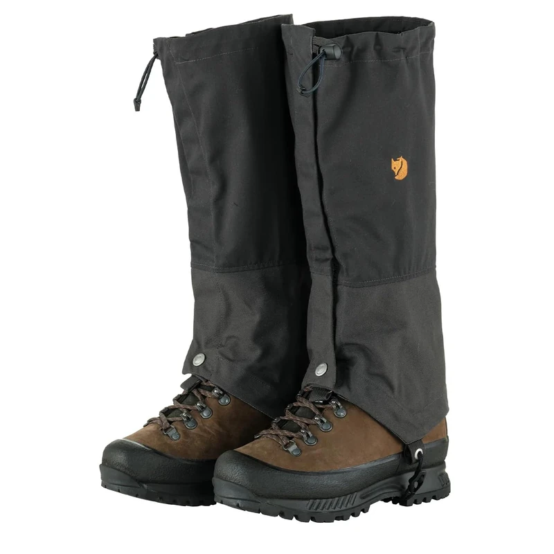 Fjallraven 87087-030-030 Singi X-Gaiters Shoe covers Unisex Adult Dark Grey-Dark Grey Size S/M