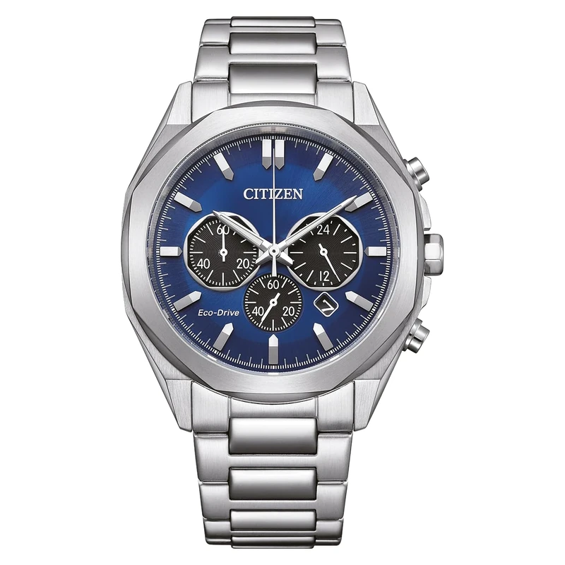 Citizen Men's Chronograph Eco-Drive Watch with Stainless Steel Strap CA4590-81L