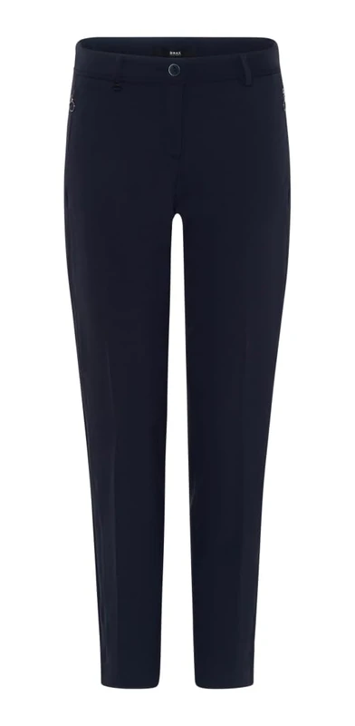 BRAX Women's Dummy Trouser, Navy, 27W x 34L