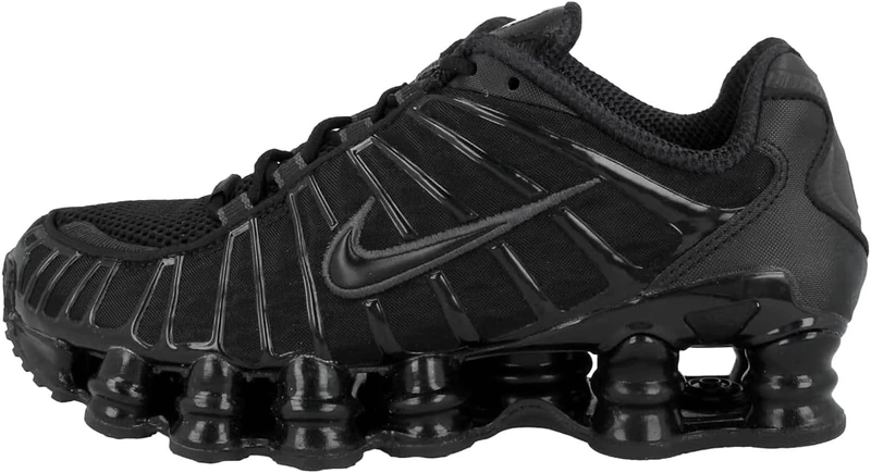 Nike AR3566 Shox TL Women Black/Black-MTLC Hematite-MAX Orange UK 10.5 - Image 1