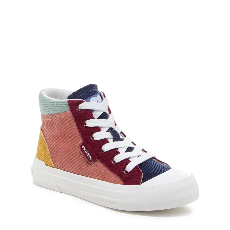 Rocket Dog Womens Cheery Hi Sneaker, Multicoloured, 7 UK