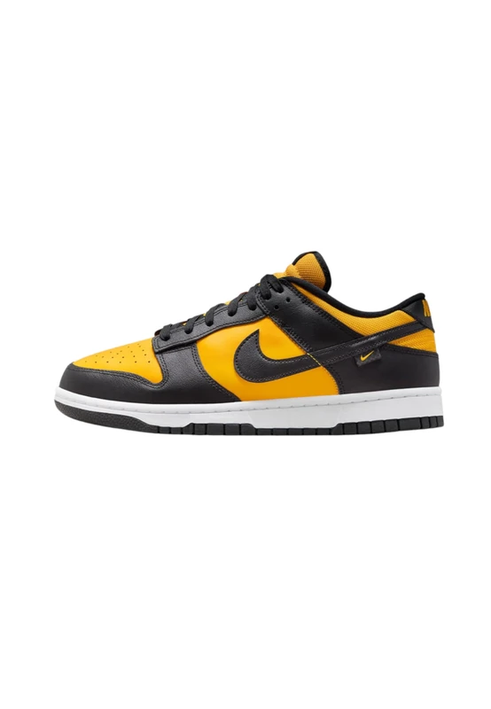 NIKE FZ4618 Dunk Low Men Black/University Gold-White UK 8