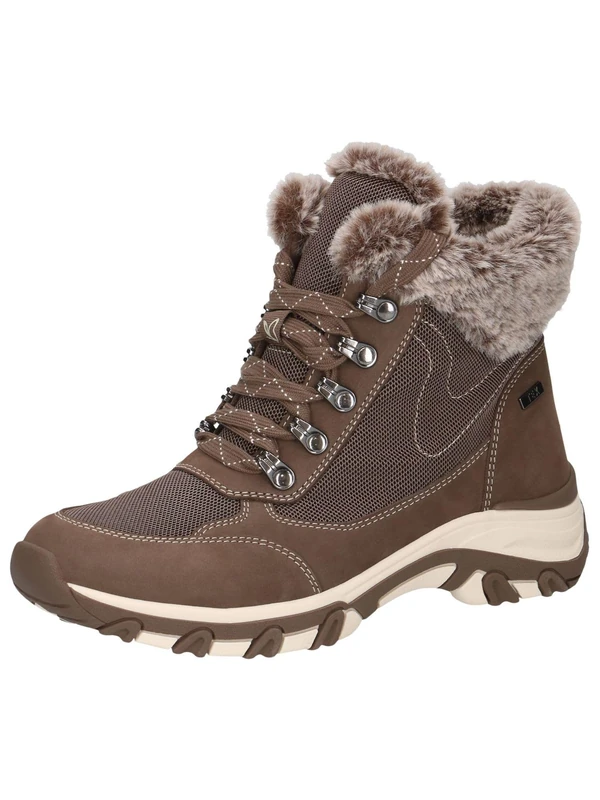 CAPRICE Women's Warm Lining 9-26223-43 Fashion Boots, Taupe Comb, 39 EU, Taupe, 7 UK