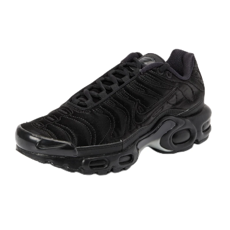 NIKE Women's Air Max Plus Sneaker, Black Black Anthracite Sail, 3 UK - Image 1