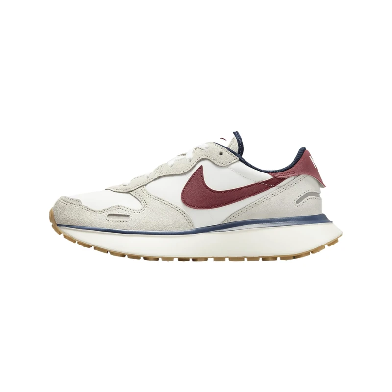 NIKE FZ3600-072 Phoenix Waffle Women Light Bone-Team RED-SAIL-Midnight Navy UK 7 - Image 1