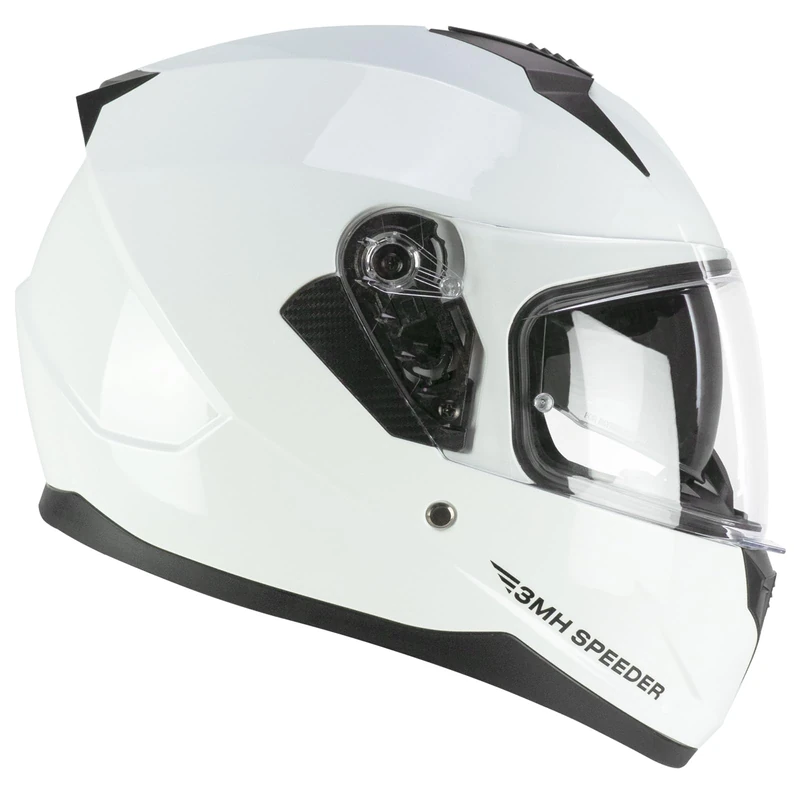 SKA-P 3MHA SPEEDER MONO Full Face Helmet, White, XL (60 cm)