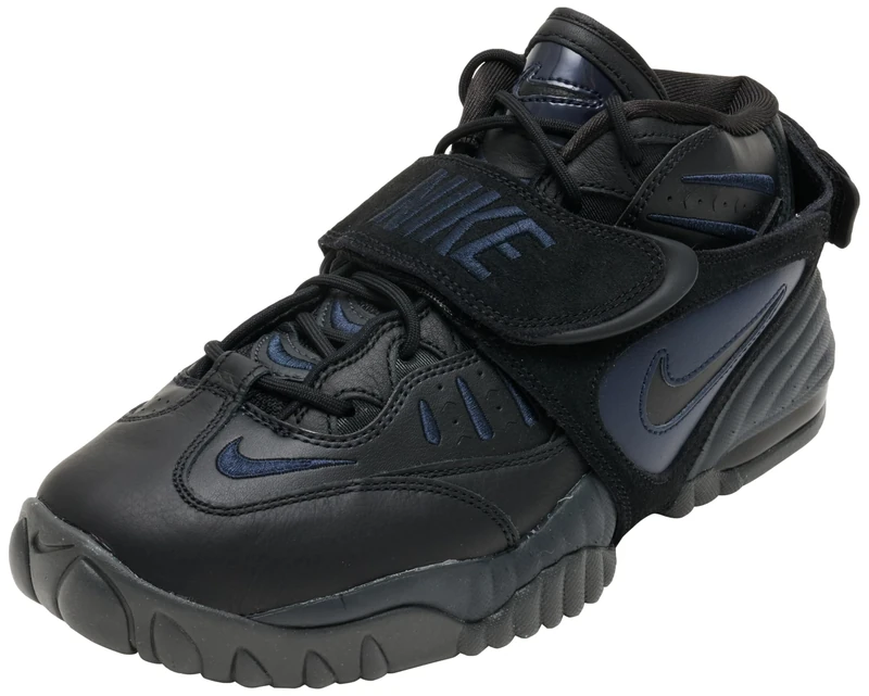 NIKE Women's Air Adjust Force Sneaker, Black Dark Obsidian Anthracite, 12 UK