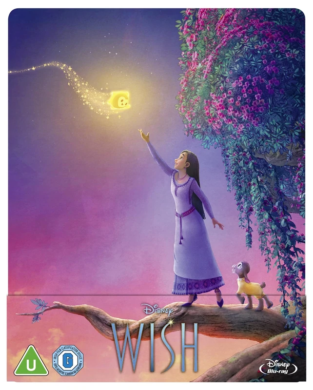 Disney's Wish Steelbook [Blu-ray] [Region Free]