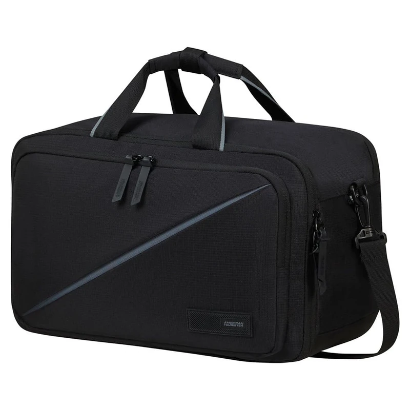 American Tourister Take2Cabin - Ryanair 3-Way Travel Bag, 40 cm, 25 L, Black (Black)
