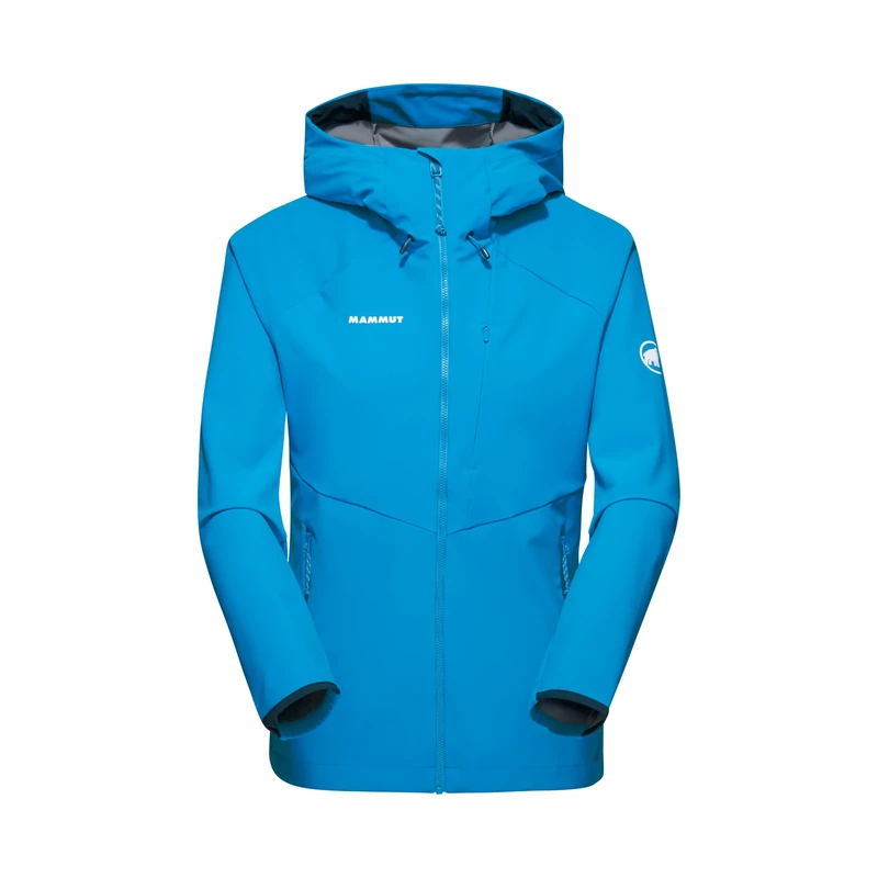 Mammut Ultimate Comfort SO Hooded Jacket Women glacier blue XS