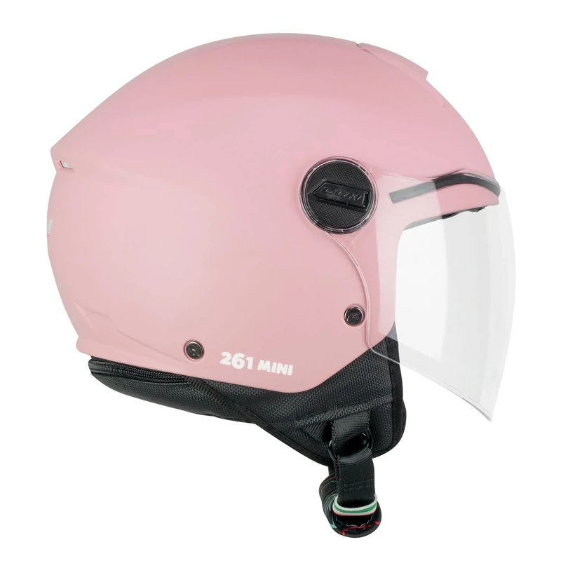 CGM Open Face Young Helmet, 261A MINI MONO Matt Pink, YM (49-50 cm)