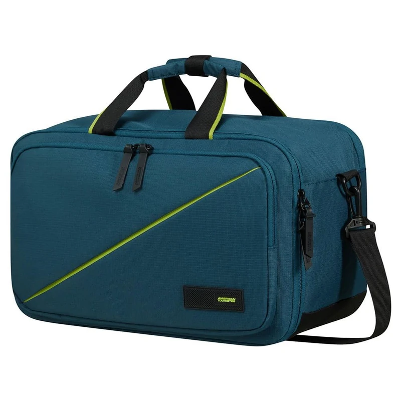 American Tourister Take2Cabin - Ryanair 3-Way Travel Bag, 40 cm, 25 L, Blue (Harbor Blue)