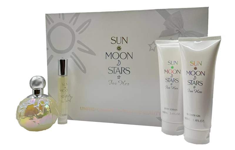Sun Moon Stars For Her By United Colors & Prestige Beauty 4 Piece Gift Set For women